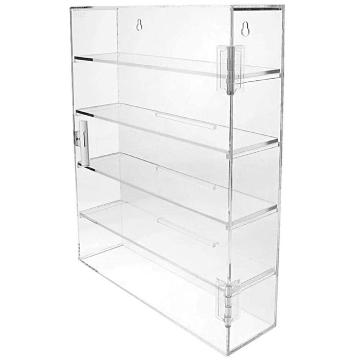 Ikee Design 14'' H x 10.875'' W Acrylic Display Cases & Reviews Wayfair
